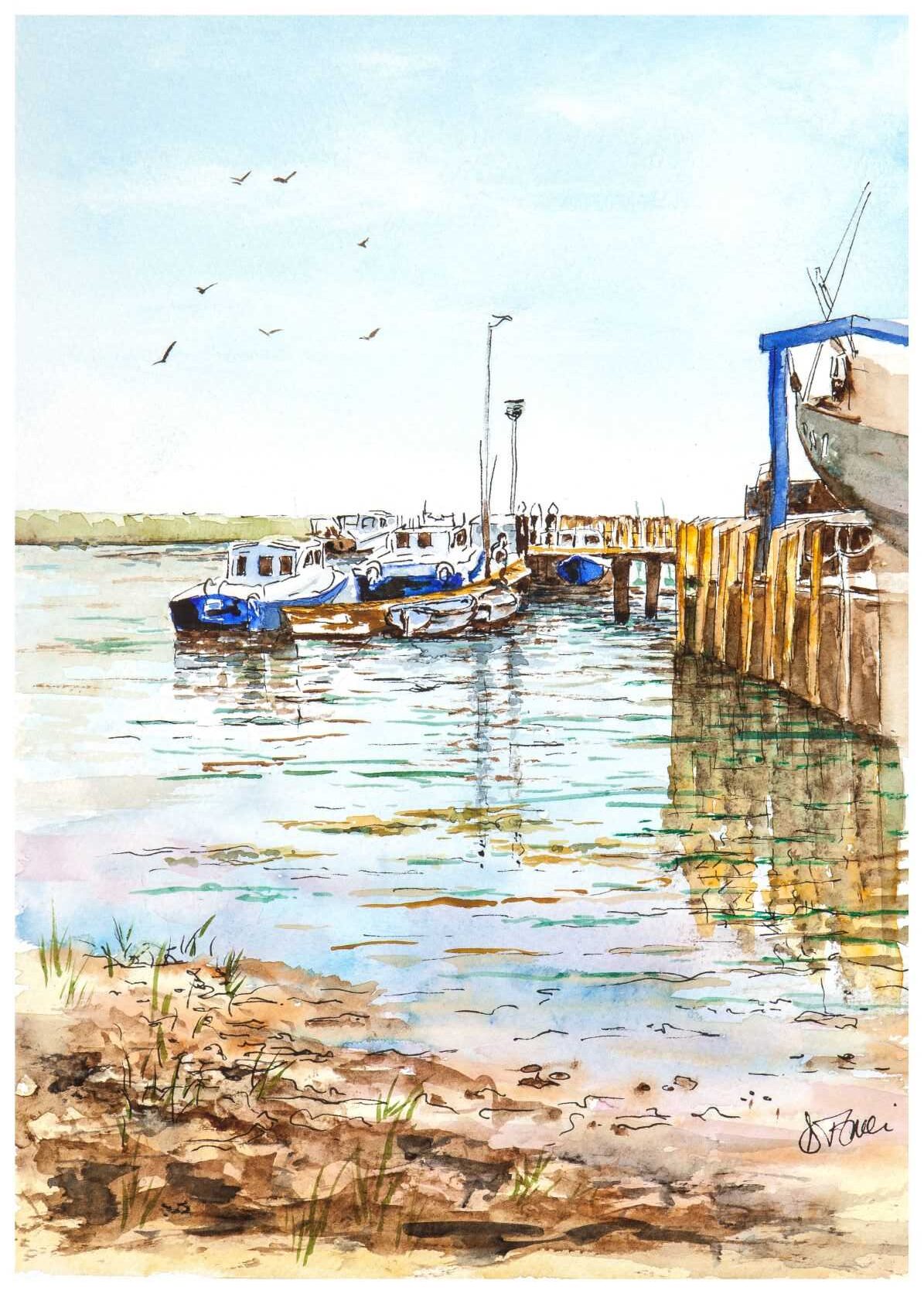 You are currently viewing Titchmarsh Marina – SOLD (Framed print available)