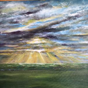 Sunburst over the Greensward – SOLD